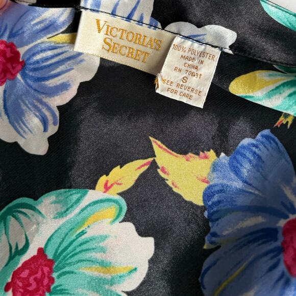 Vintage Victoria Secret Floral Cami Tank Top - Picture 2 of 3